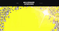 Desktop Screenshot of millionaire-interviews.com